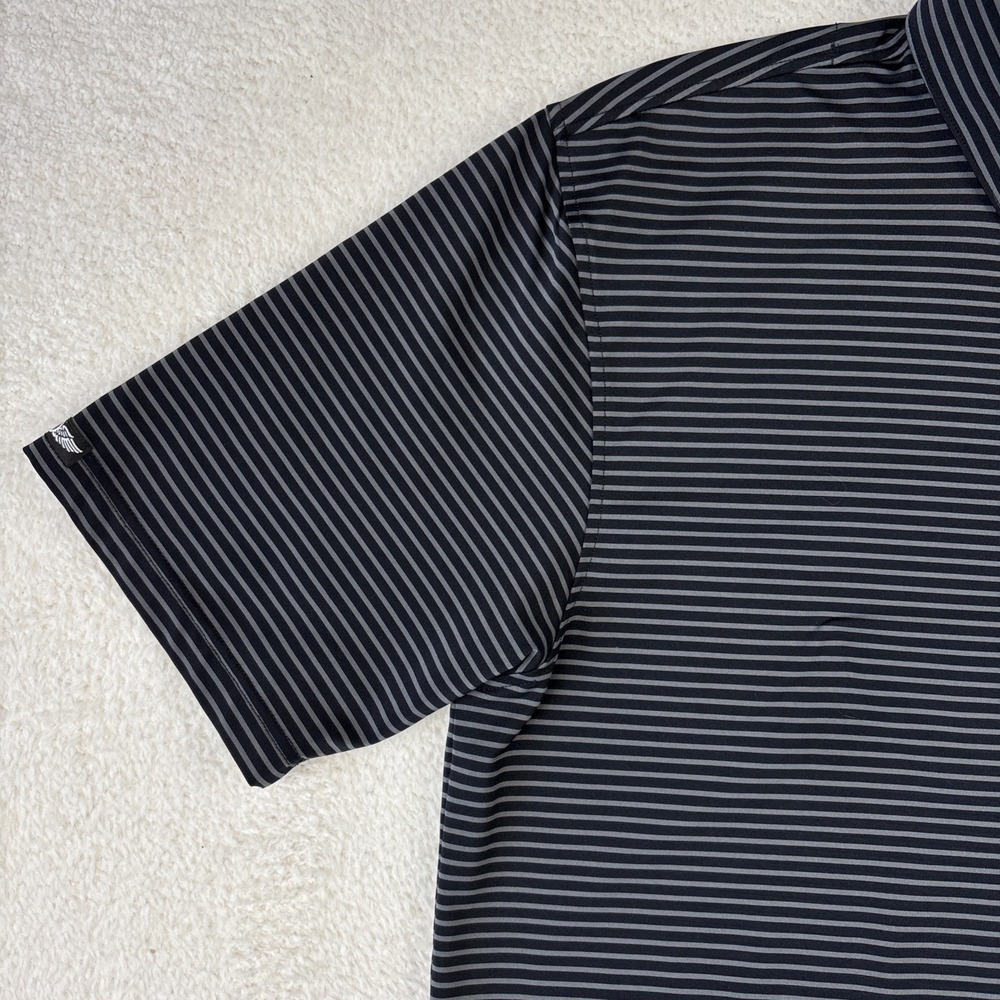 RITZ CARLTON Dove Mountain Performance Polo Shirt Mens Large Black Straight Down - Picture 8 of 15